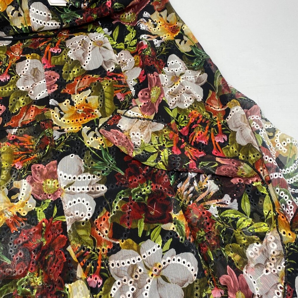 Alice + Olivia Rue Godet Maxi Dress 4 NWT $695 - Picture 10 of 11